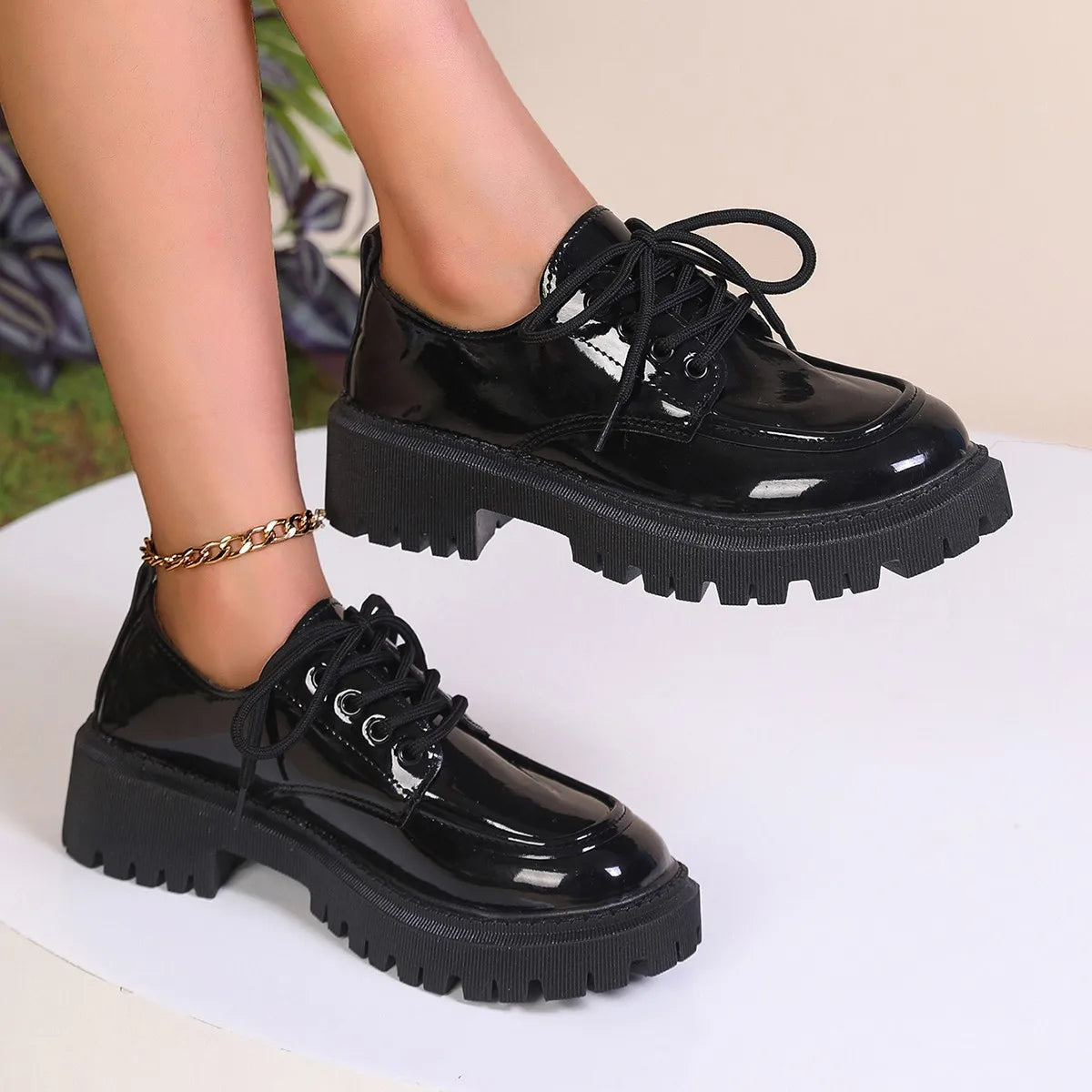 נעלי אוקספורד מעור - ליאל