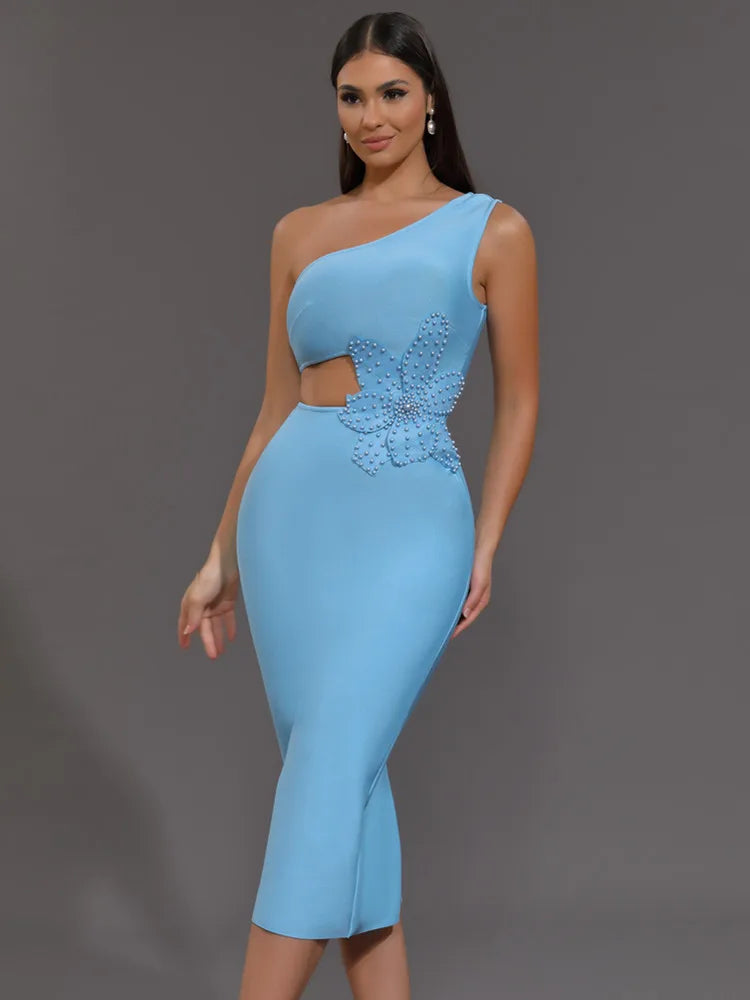 שמלת מידי חיתוכים