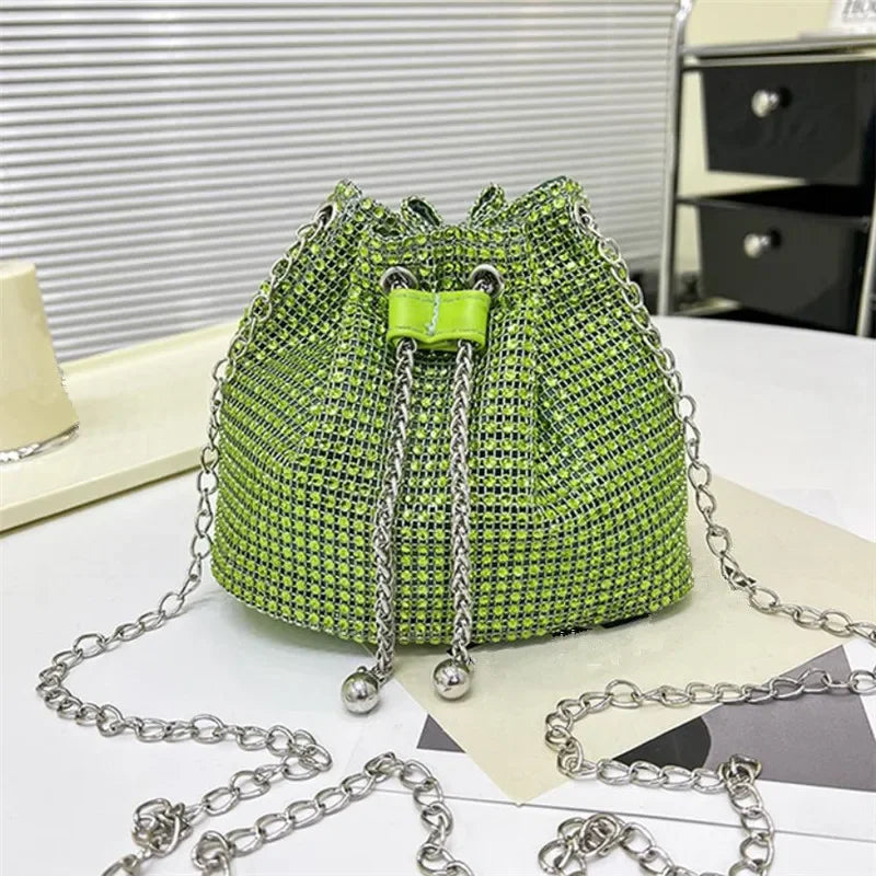 תיק צד מעוטר באבנים - אמי