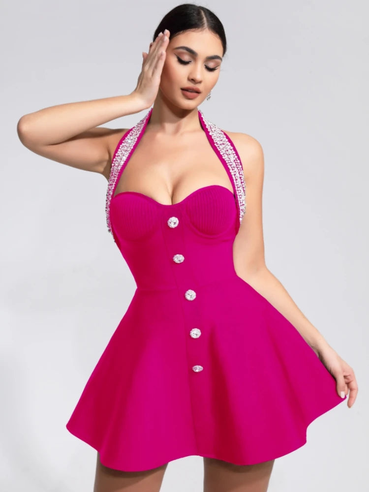 שמלת מיני יוקרתית