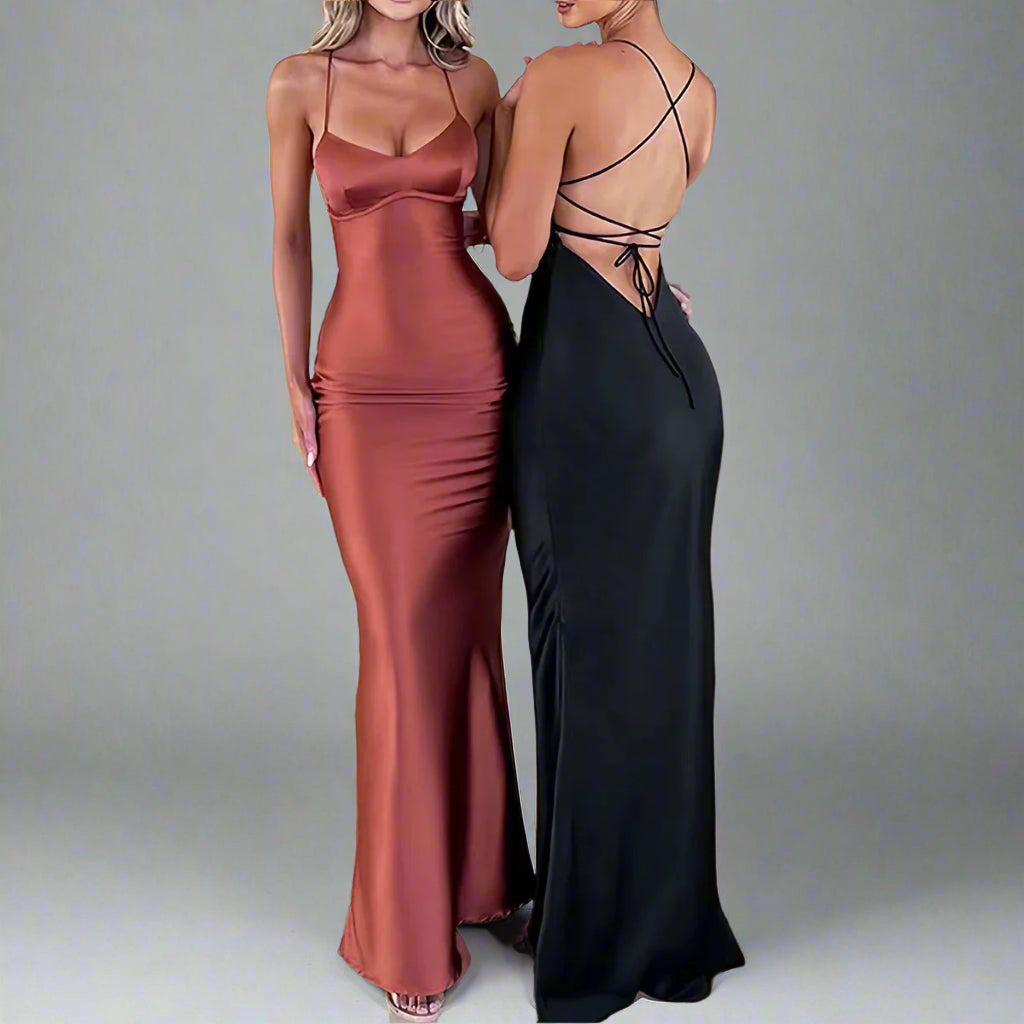 שמלת מקסי יוקרתית