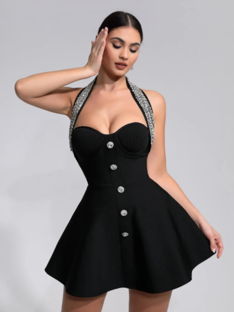 שמלת מיני יוקרתית