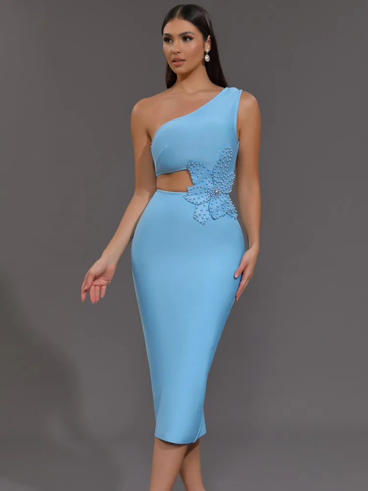 שמלת מידי חיתוכים