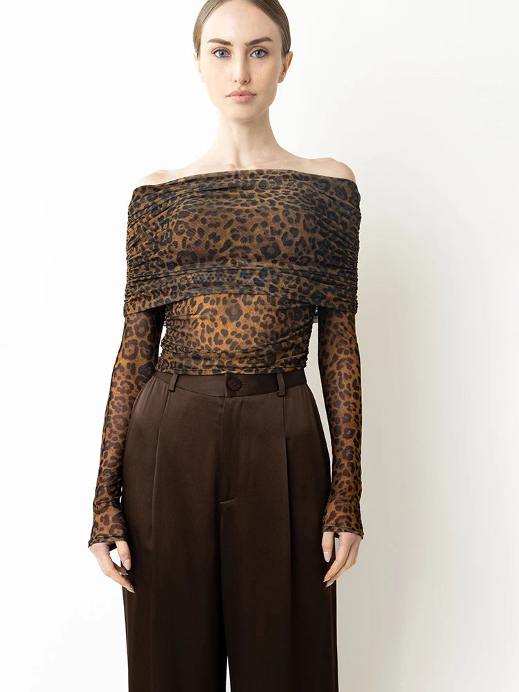 חליפת 2 חלקים מנומרת- מארי