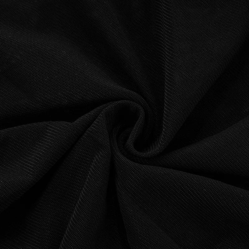 שמלת מיני בשילוב רשת - ענבר