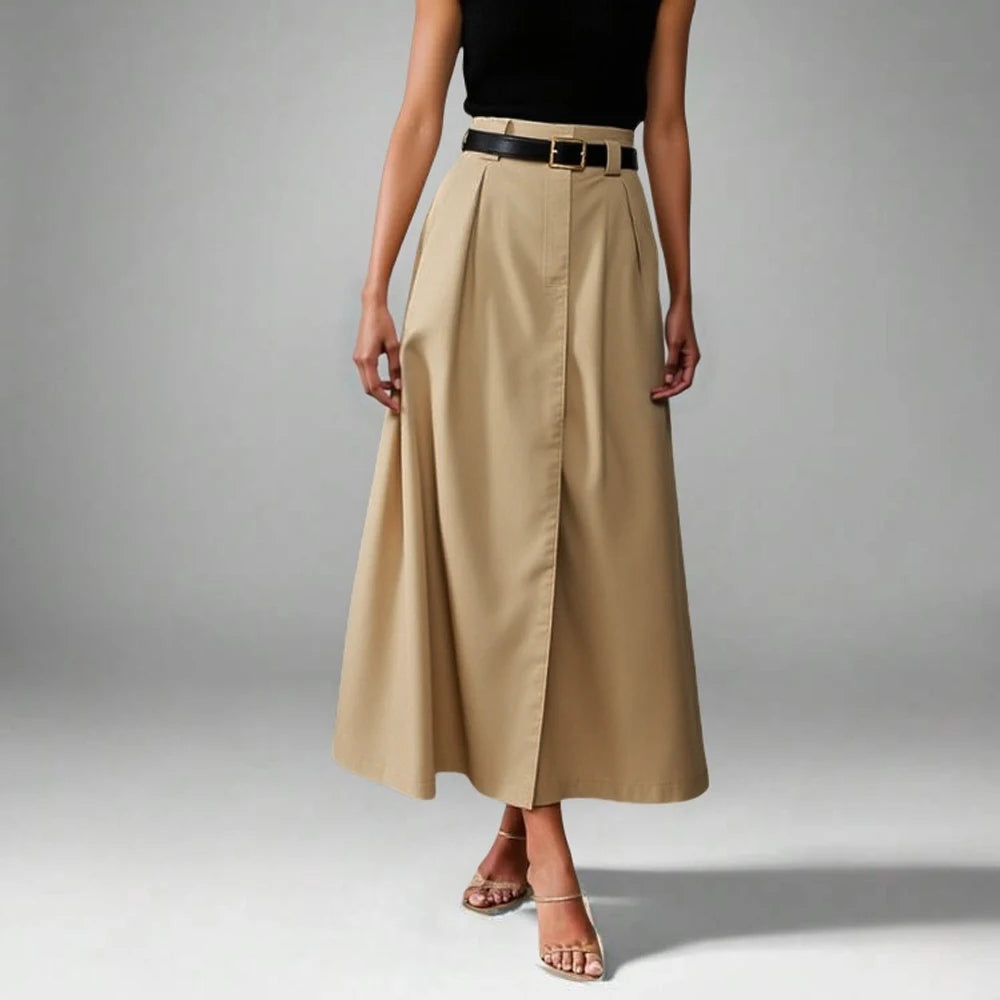 חצאית מקסי בגזרה רחבה