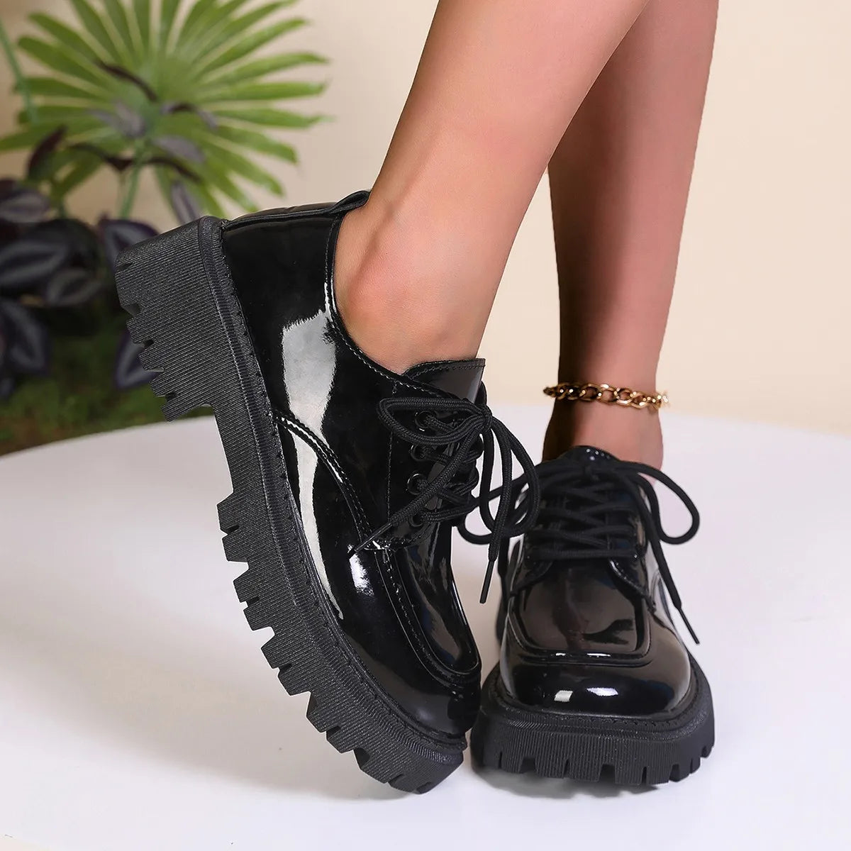 נעלי אוקספורד מעור - ליאל