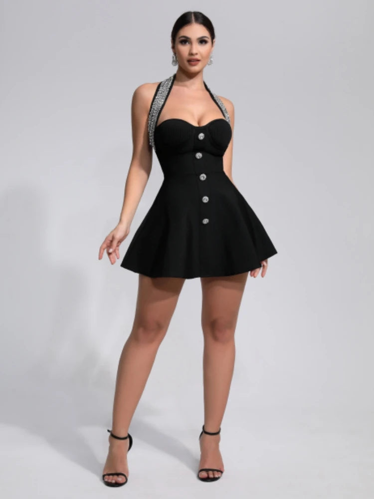 שמלת מיני יוקרתית