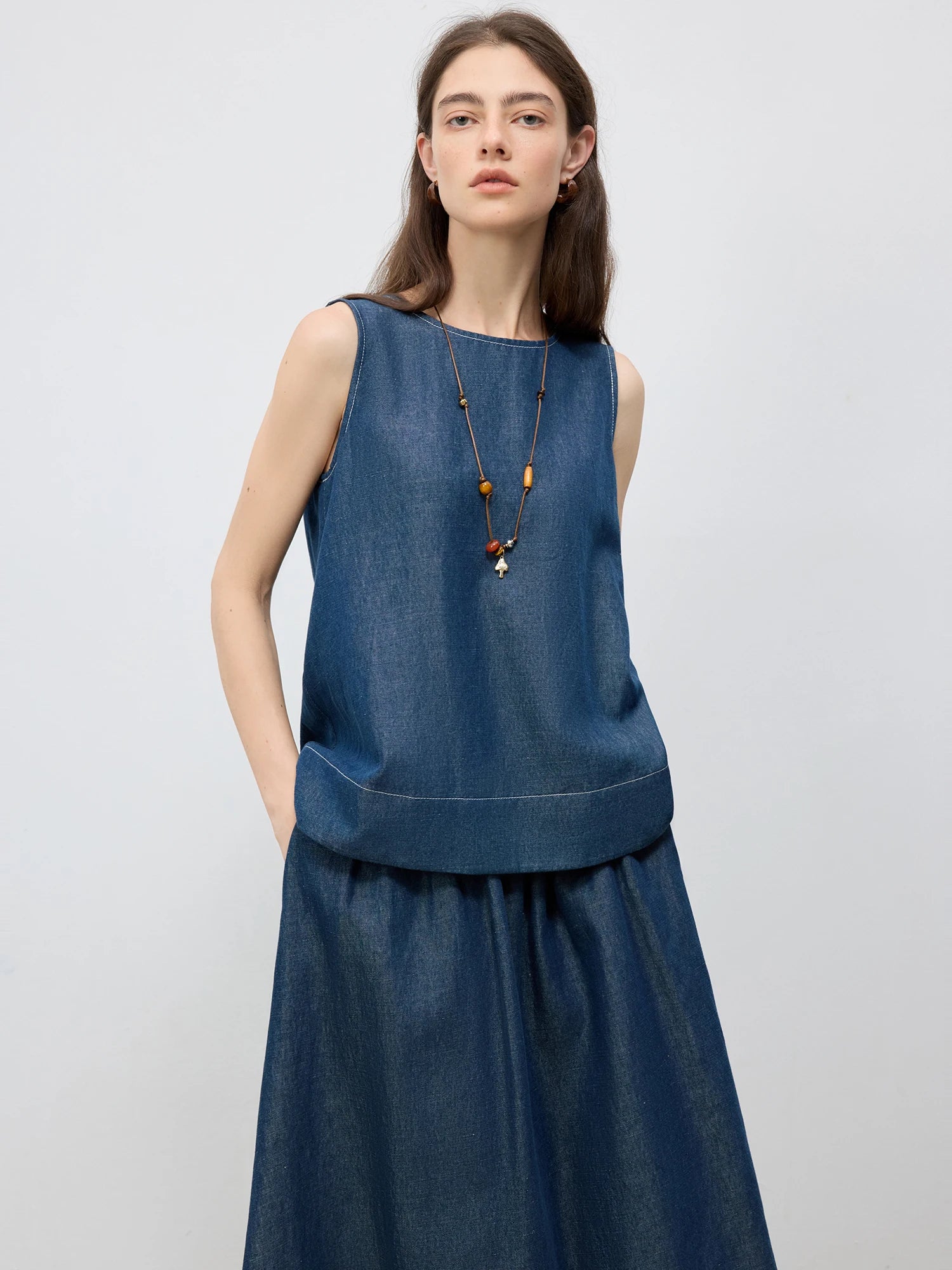 חליפת ג׳ינס קלילה בסגנון קזו׳אל