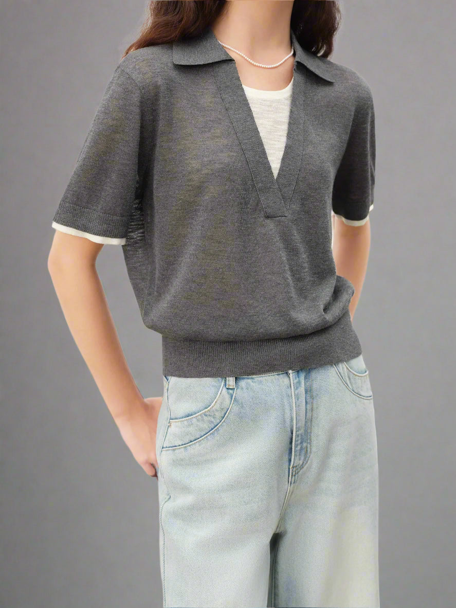 חולצת פולו אלגנטית