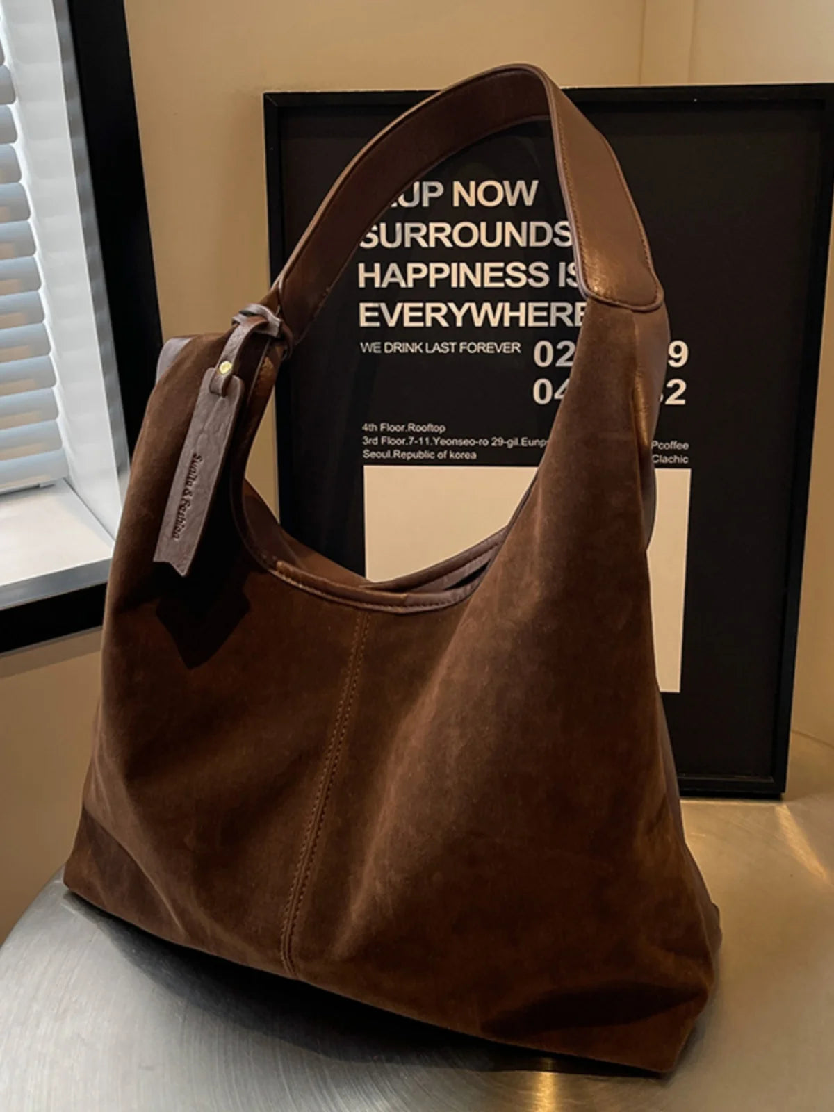 תיק זמש לנשים - קארין