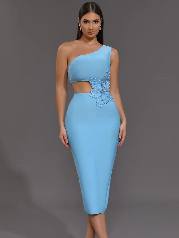 שמלת מידי חיתוכים