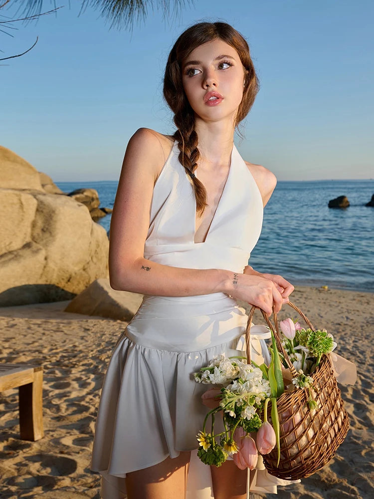 שמלת מיני נשפכת