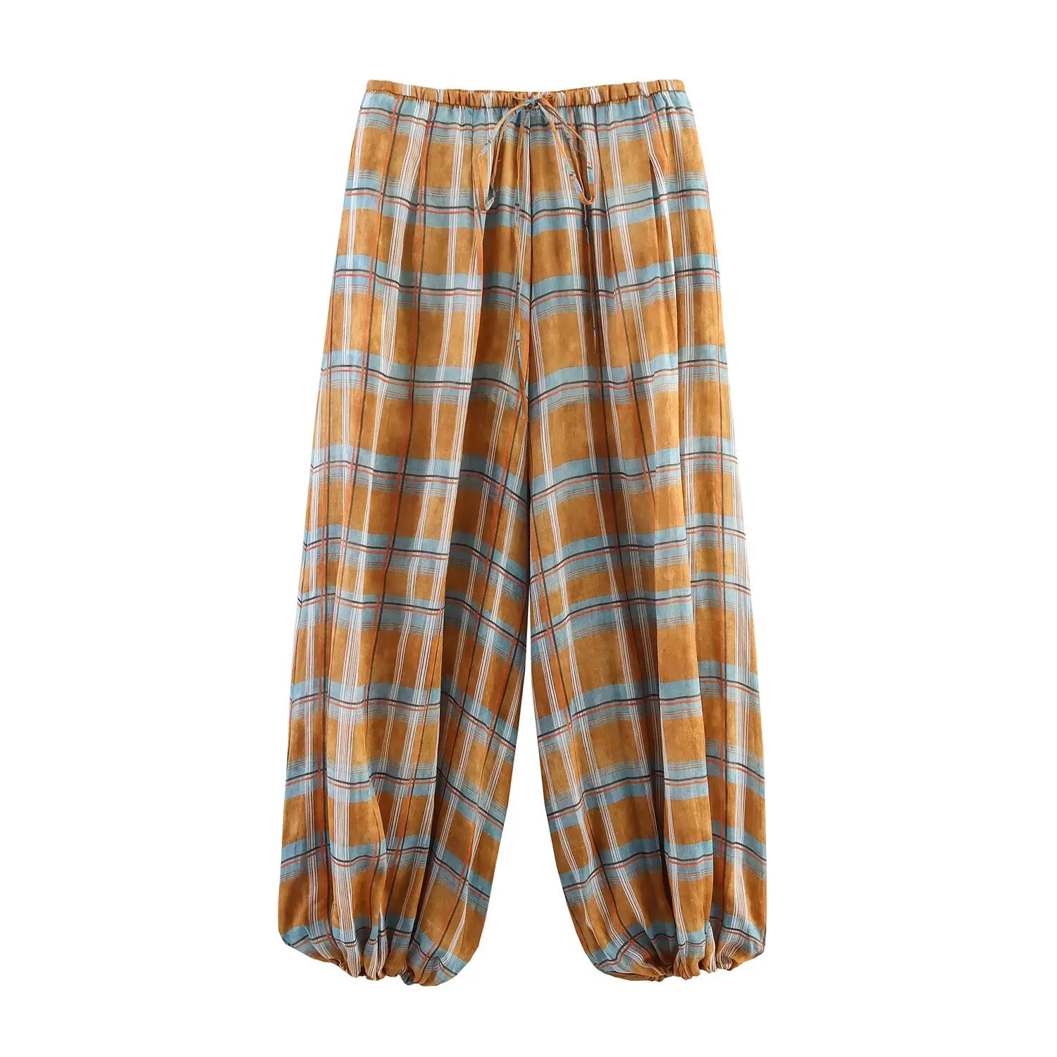 מכנסי בלומרס משובצים