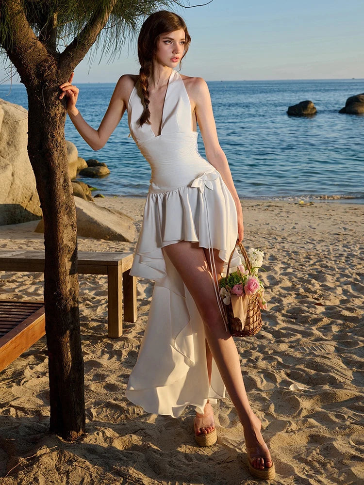 שמלת מיני נשפכת