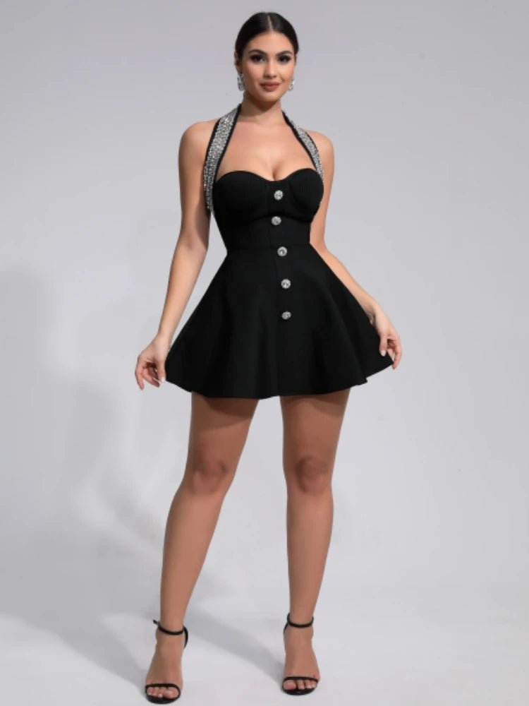 שמלת מיני יוקרתית