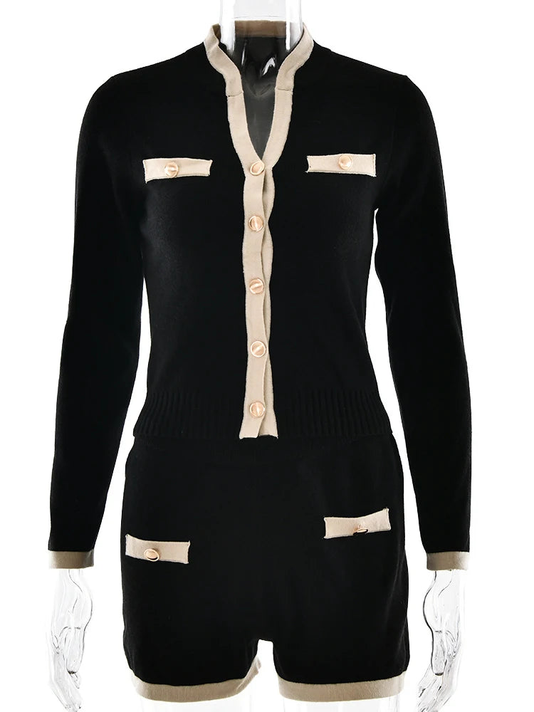 סט סרוג מחויט