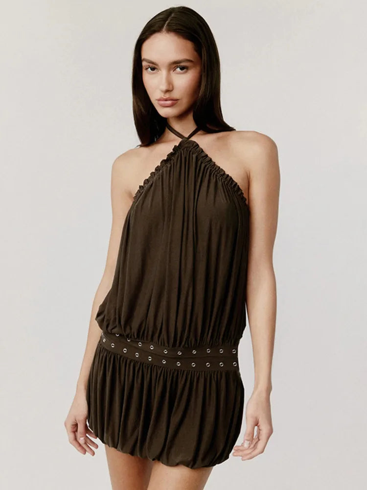 שמלת מיני בגזרת הלטר