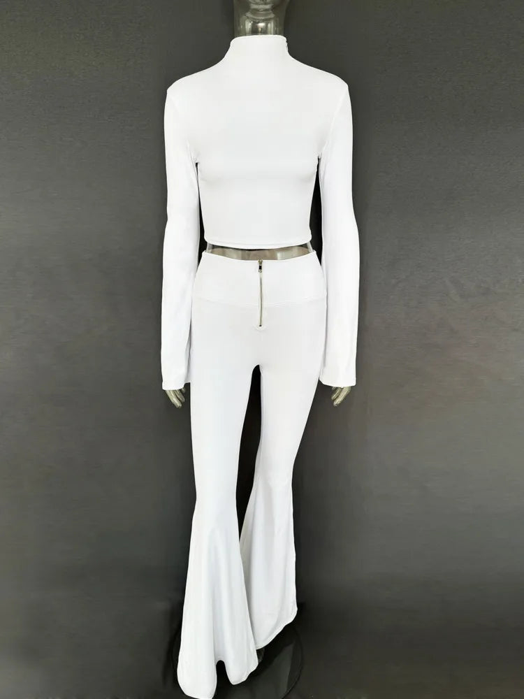 סט אלגנטי בגזרה מתרחבת