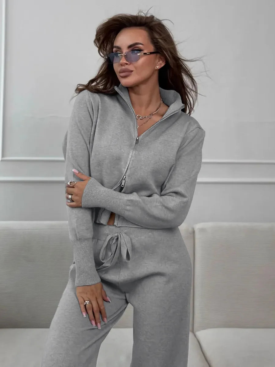 חליפת טרנינג אלגנט סרוגה- מרלין