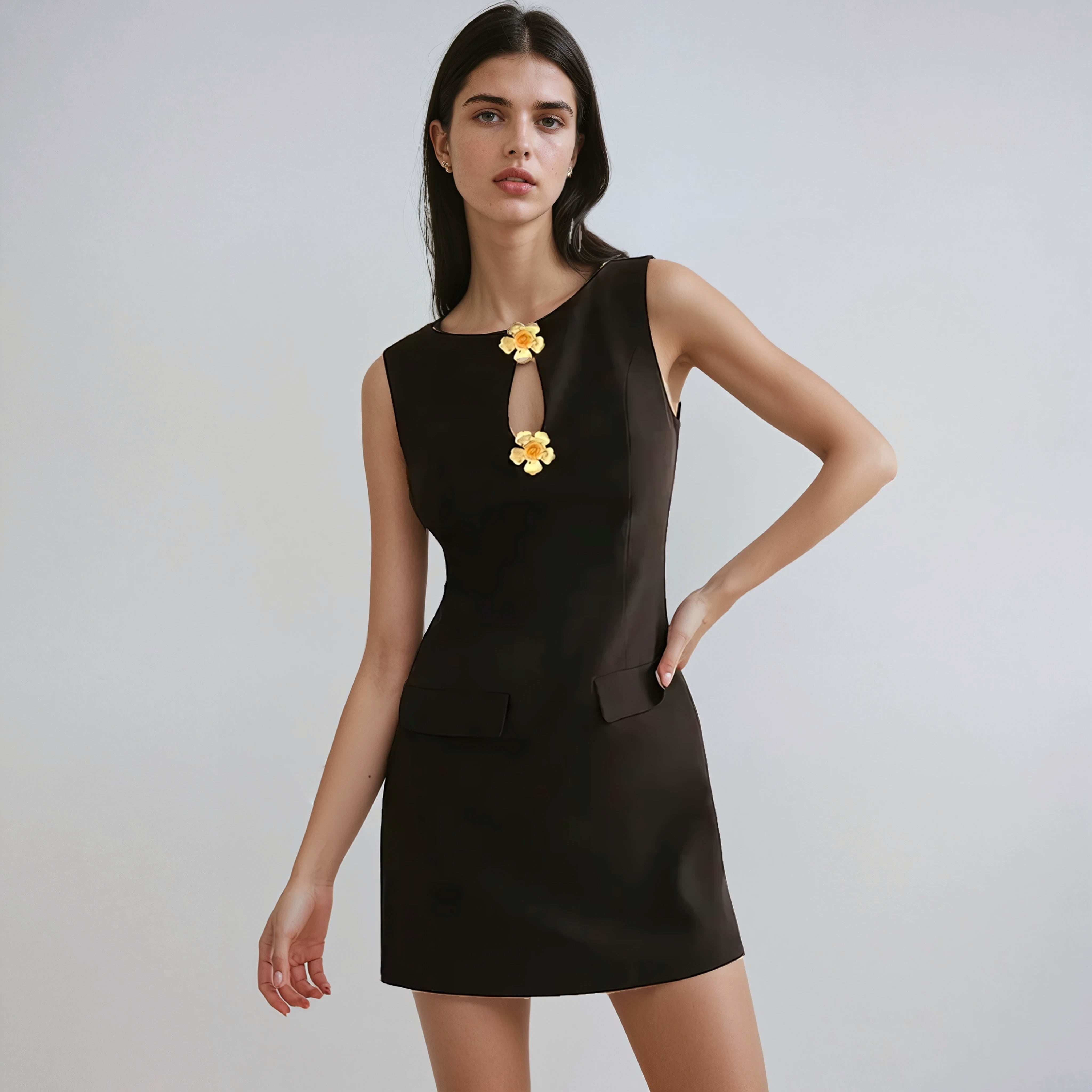 שמלת מיני יוקרתית